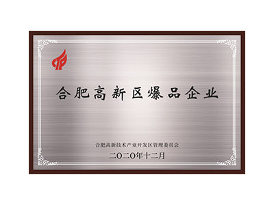 Empresa de produtos explosivos na zona de alta tecnologia de Hefei